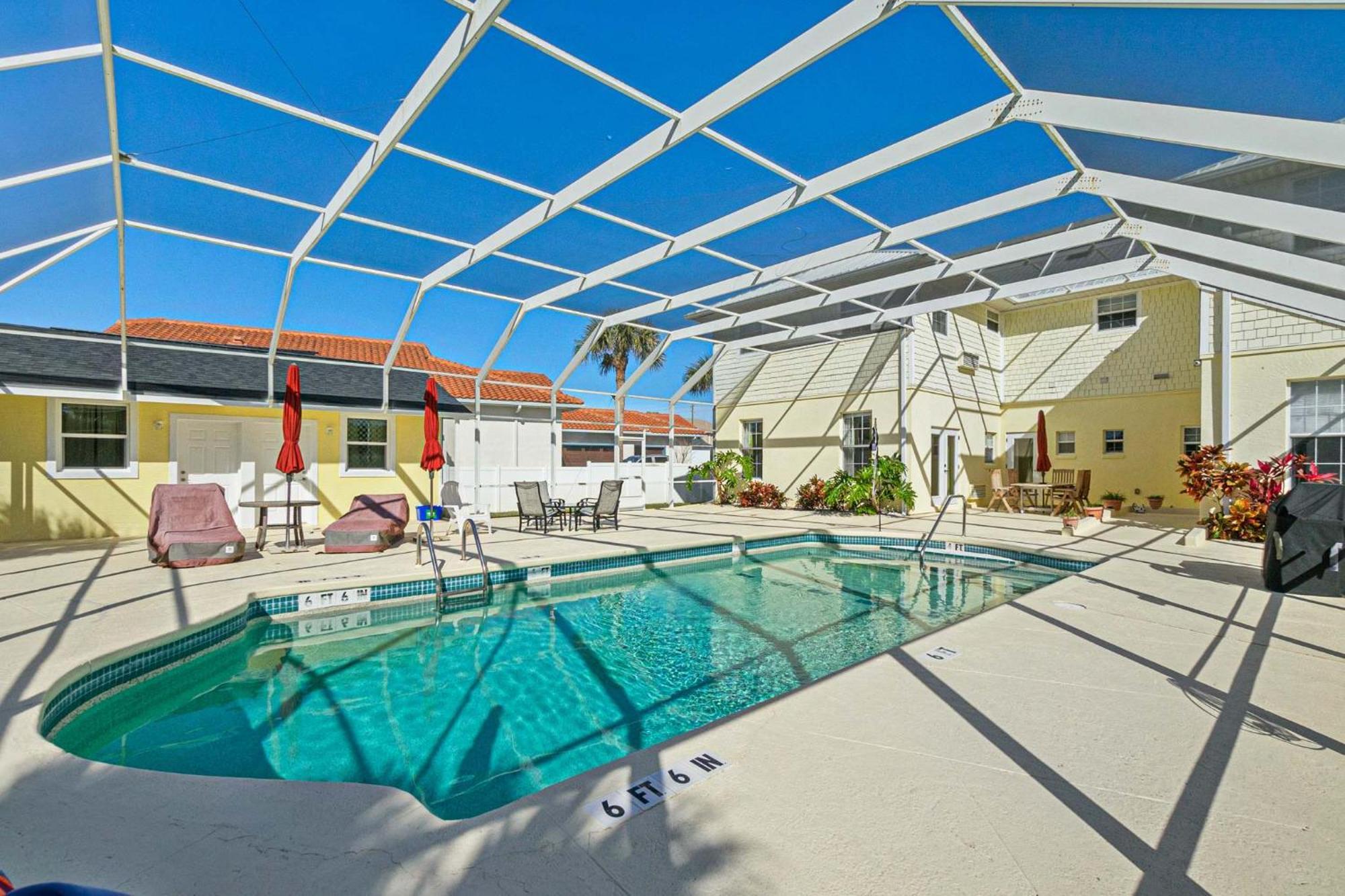 Flagler Beach Bed And Breakfast Pool Bbq Suite Exterior foto
