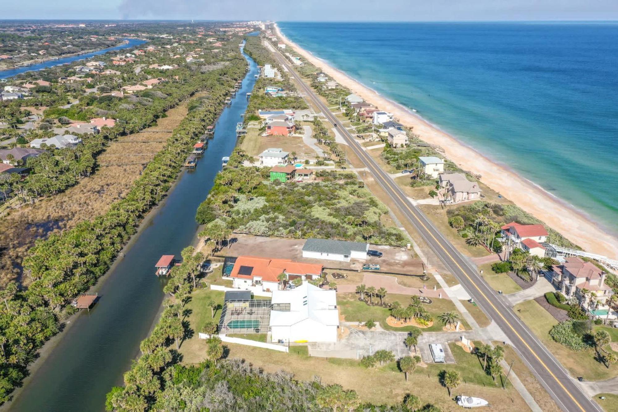 Flagler Beach Bed And Breakfast Pool Bbq Suite Exterior foto