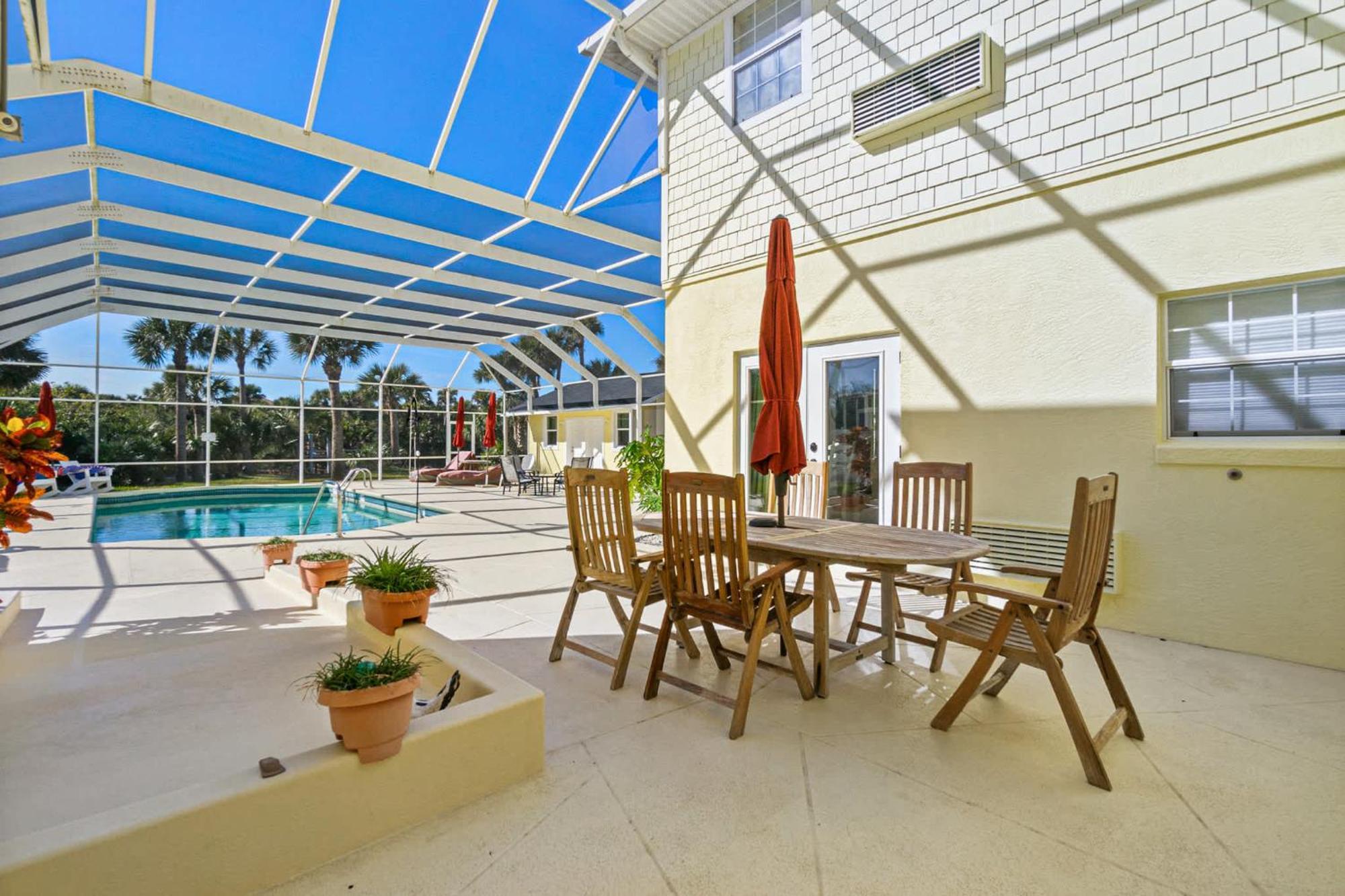 Flagler Beach Bed And Breakfast Pool Bbq Suite Exterior foto