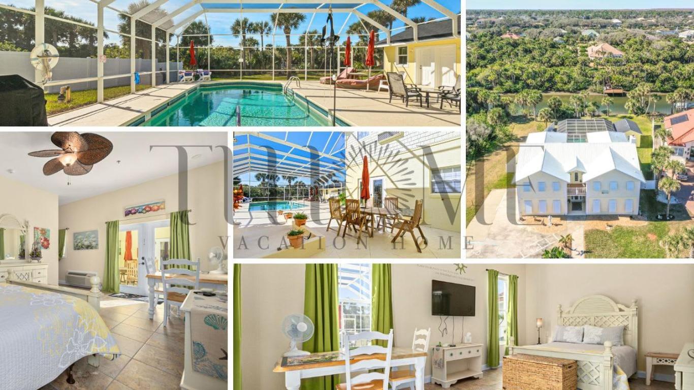 Flagler Beach Bed And Breakfast Pool Bbq Suite Exterior foto
