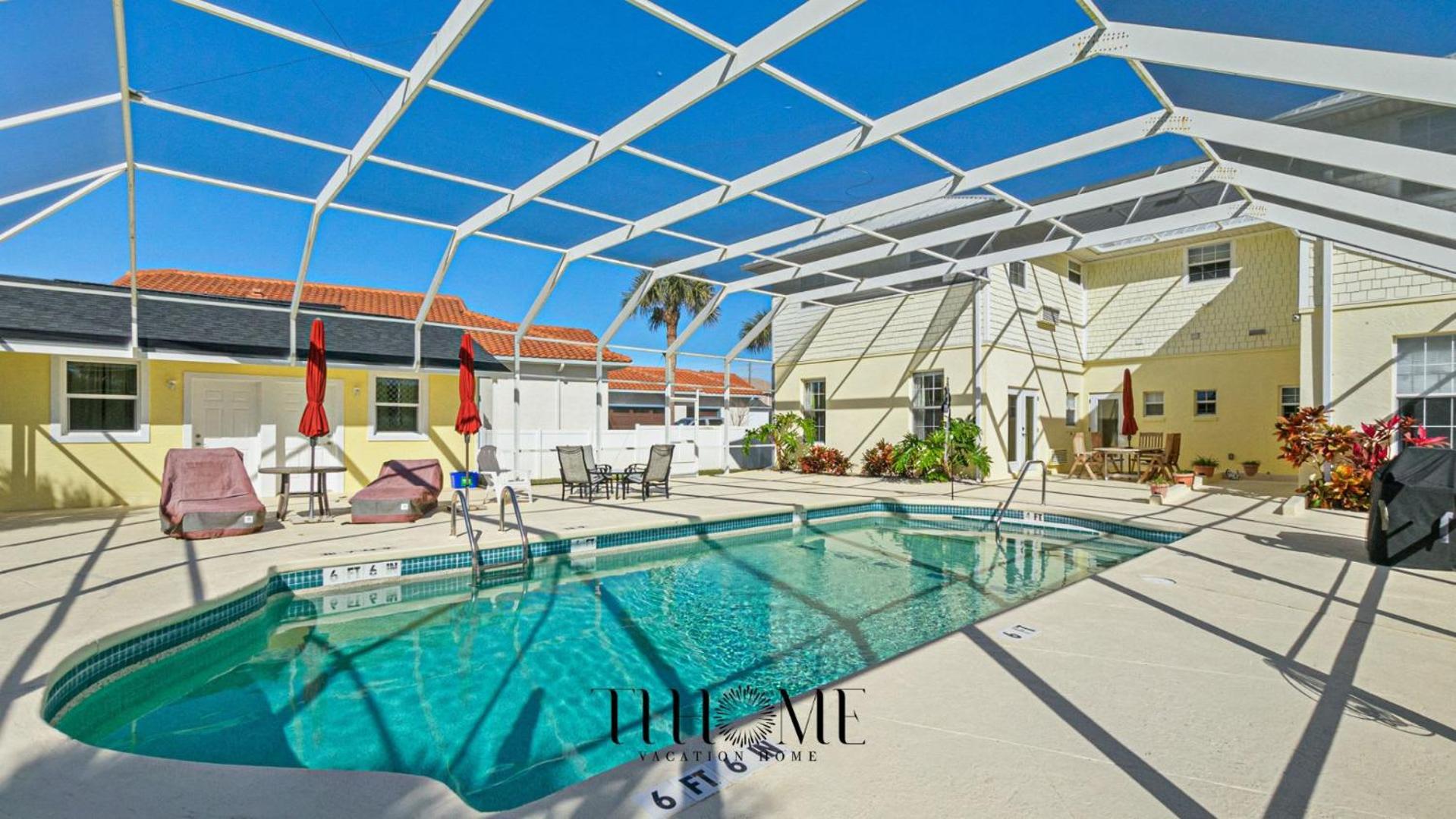 Flagler Beach Bed And Breakfast Pool Bbq Suite Exterior foto