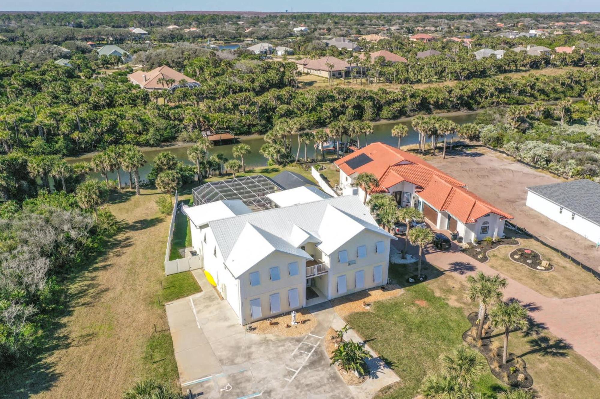 Flagler Beach Bed And Breakfast Pool Bbq Suite Exterior foto