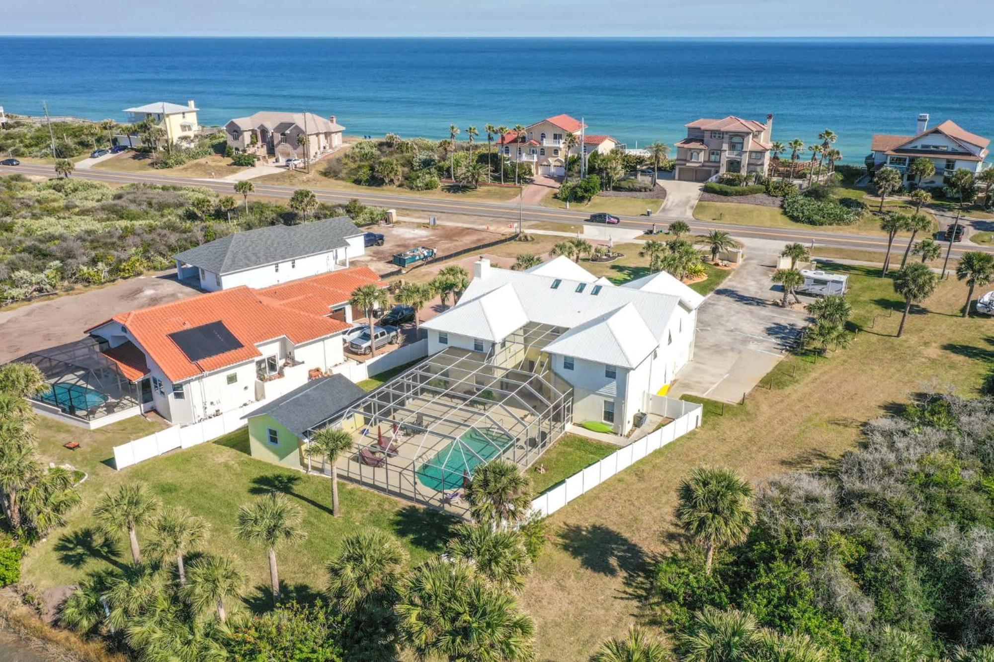 Flagler Beach Bed And Breakfast Pool Bbq Suite Exterior foto