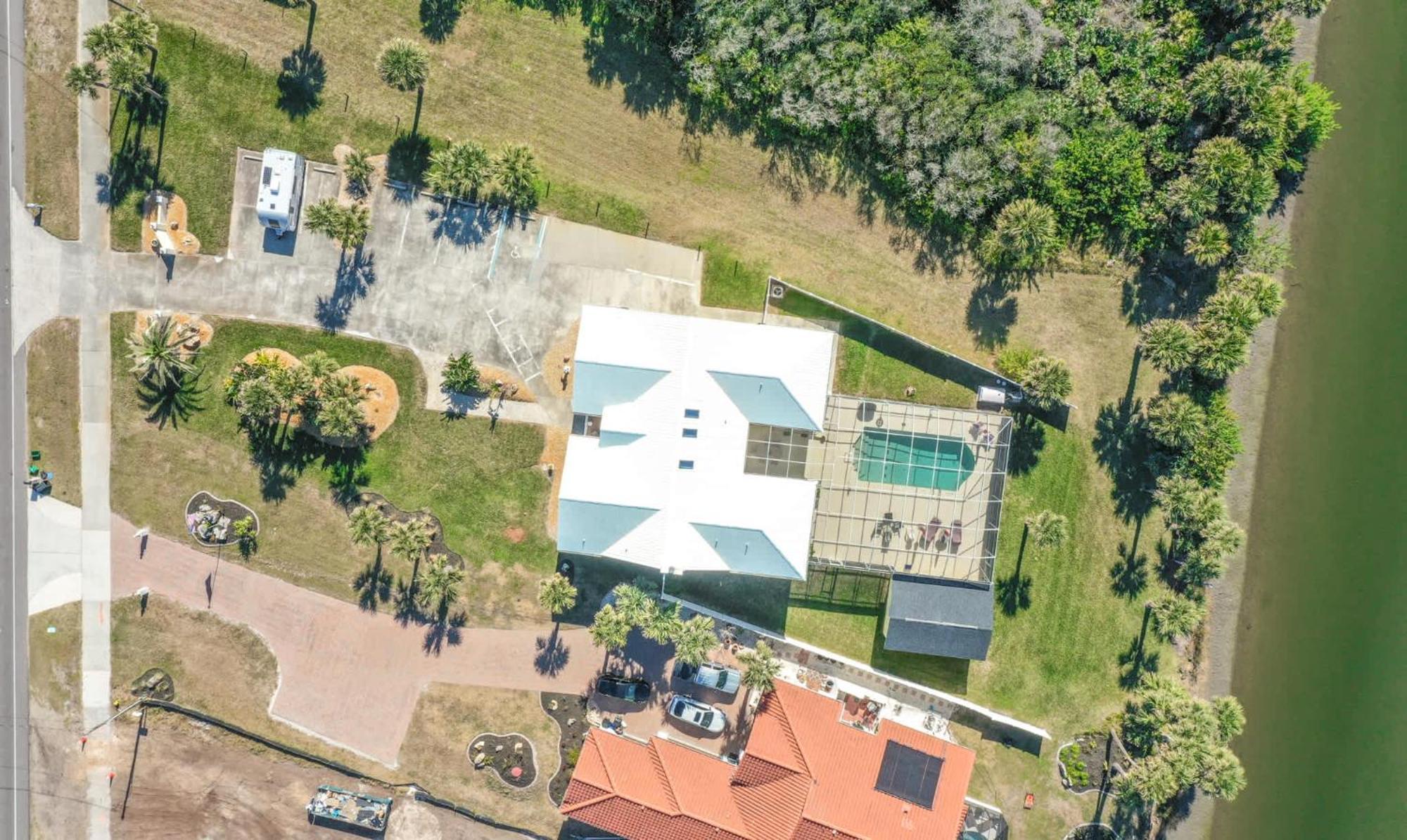 Flagler Beach Bed And Breakfast Pool Bbq Suite Exterior foto